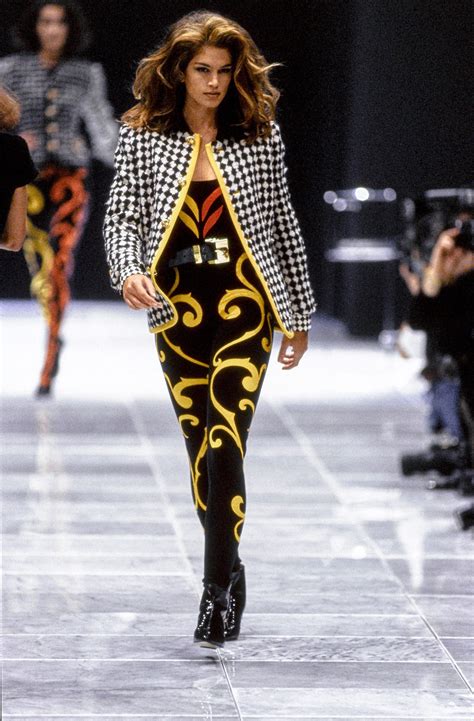 versace's catwalk 1991